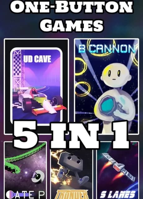 One Button Games 5-in-1