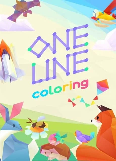 One Line Coloring