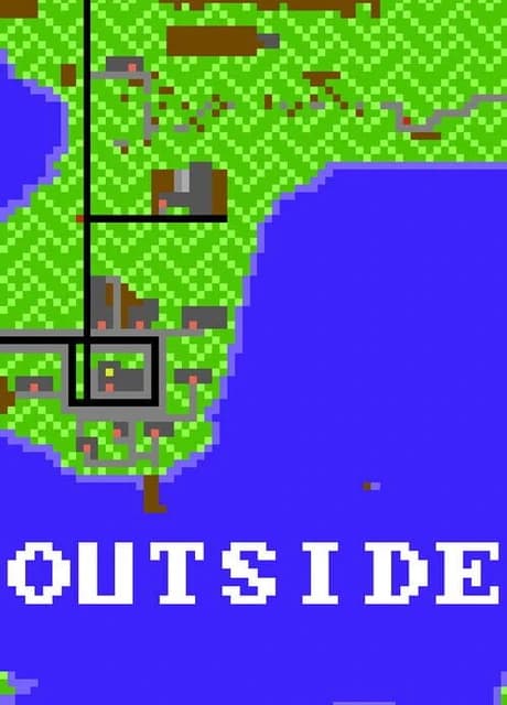 Outside
