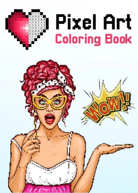 Pixel Art Coloring Book