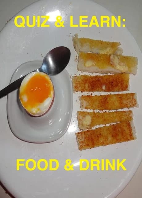 Quiz & Learn: Food & Drink
