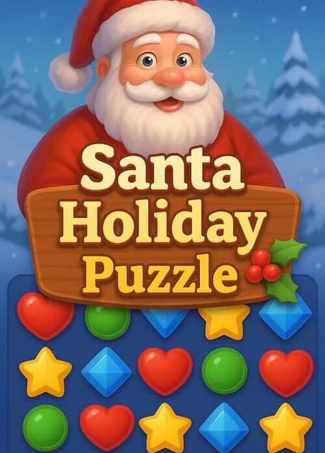 Santa Holiday Puzzle