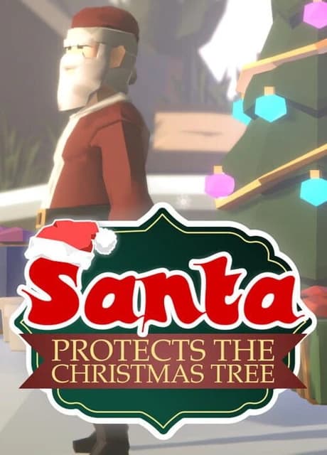Santa Protects the Christmas Tree