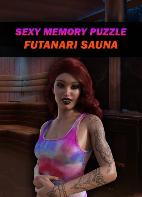 Sexy Memory Puzzle: Futanari Sauna