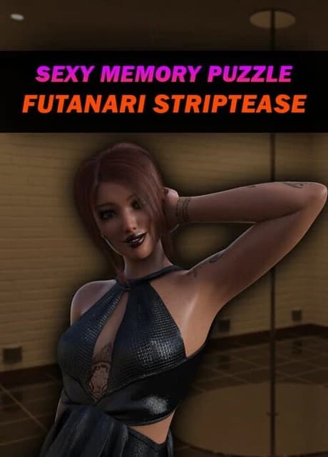 Sexy Memory Puzzle: Futanari Striptease