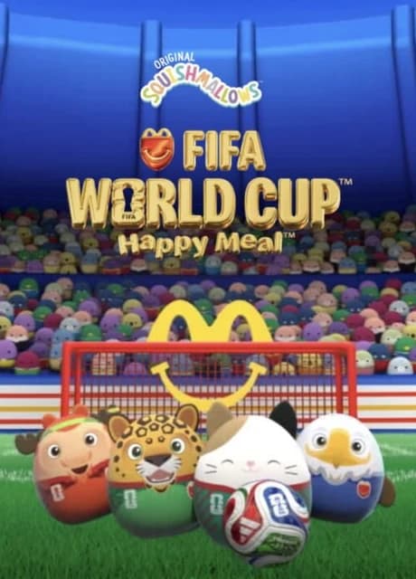 Squishmallows FIFA World Cup Happy Meal