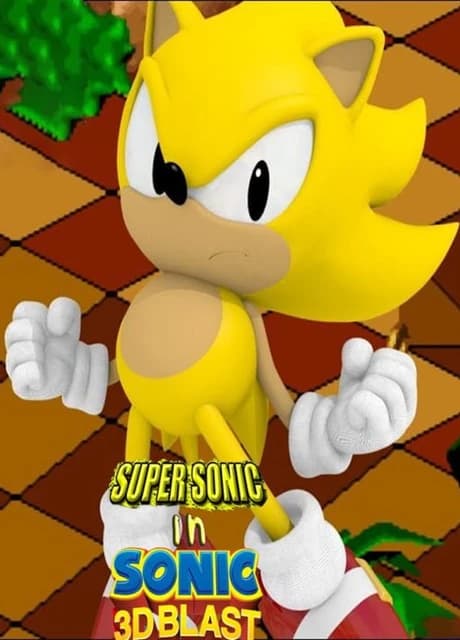 Super Sonic in Sonic 3D