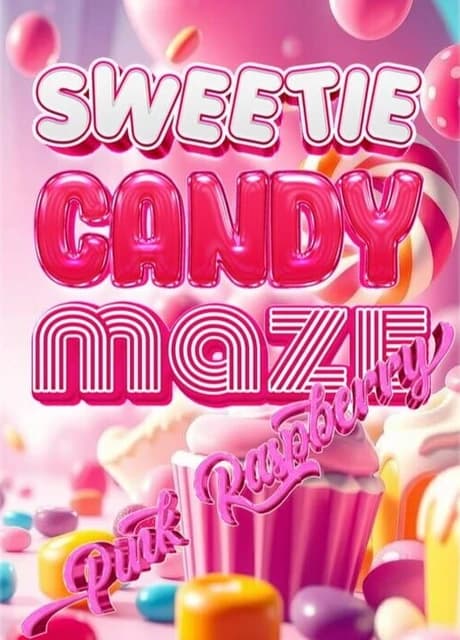 Sweetie Candy Maze: Pink Raspberry