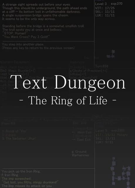 Text Dungeon: The Ring of Life