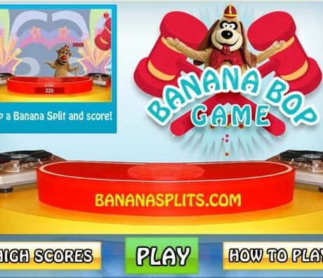The Banana Splits: Banana Bop Game
