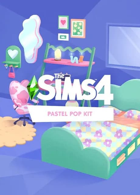 The Sims 4: Pastel Pop Kit