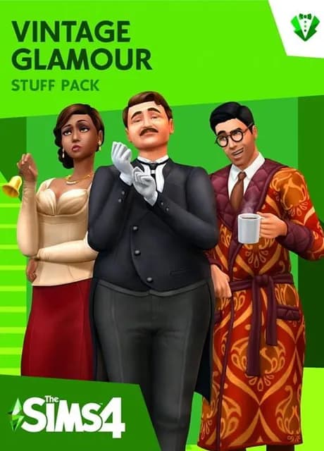 The Sims 4: Vintage Glamour Stuff