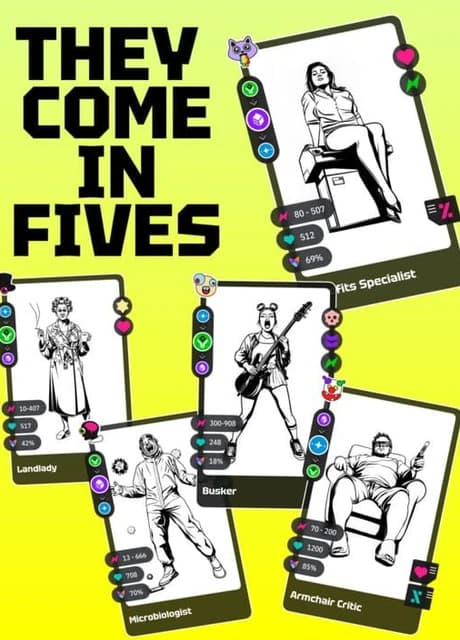 They Come in Fives