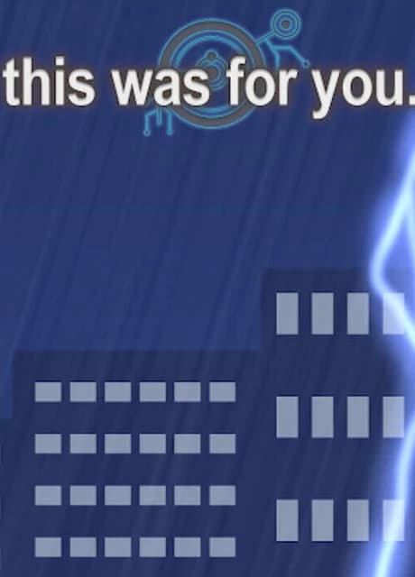 This was for you