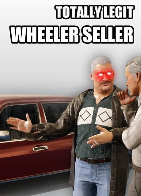 Totally Legit Wheeler Seller