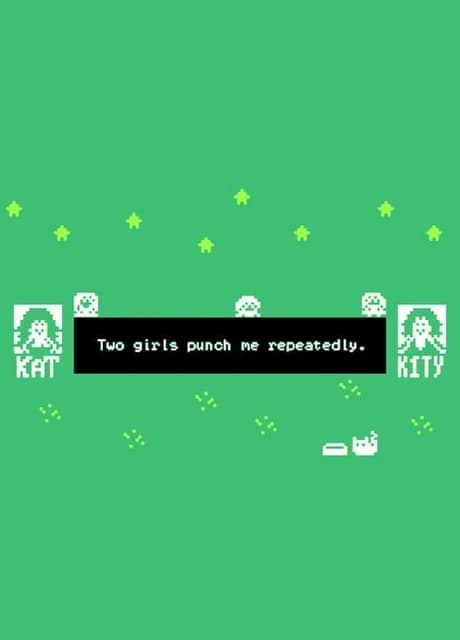 Two girls punch me repeatedly