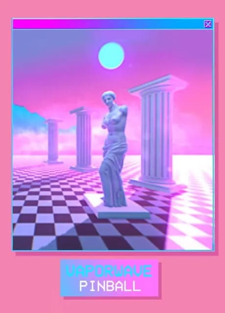 Vaporwave Pinball