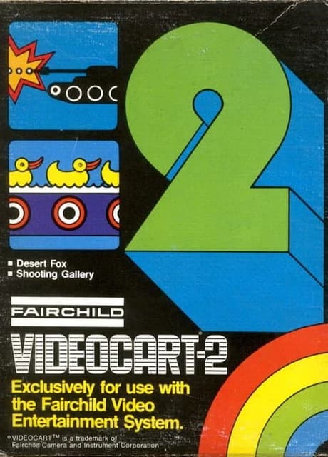 Videocart-2: Desert Fox & Shooting Gallery