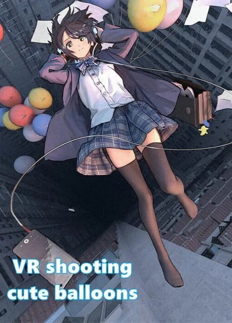 VR shooting cute balloons
