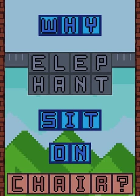Why Elephant Sit on Chair?