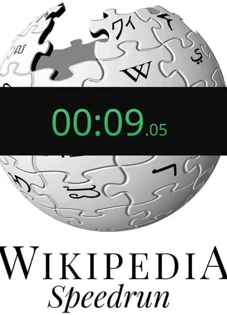 Wikipedia Speedrun
