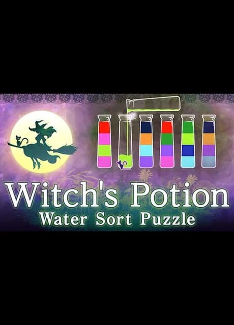 Witch's Potion: Water Sort Puzzle