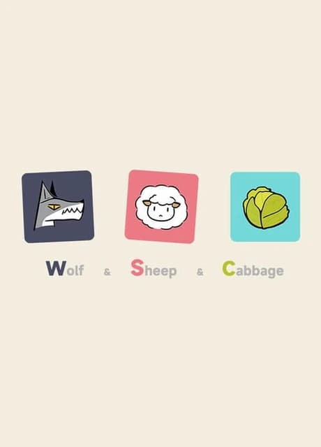 Wolf Sheep Cabbage