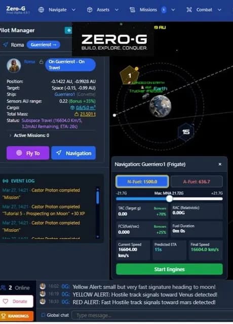 Zero-G MMO