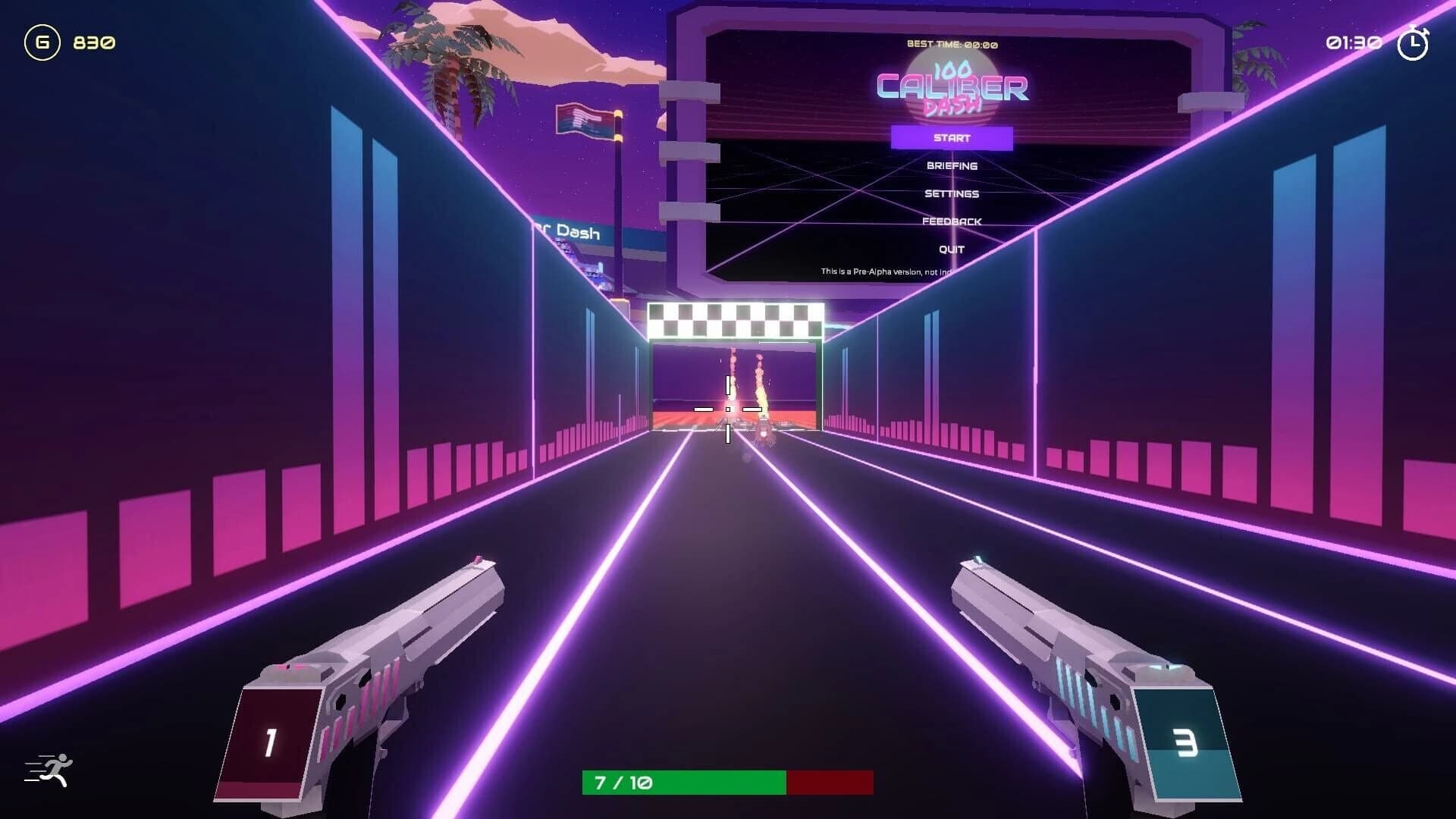 100 Caliber Dash screenshot 5