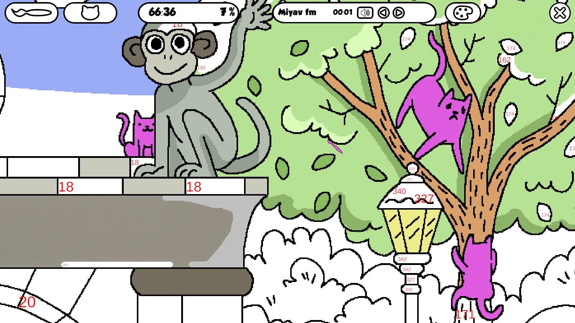 100 Cats Lost in Canada Find & Color screenshot 4