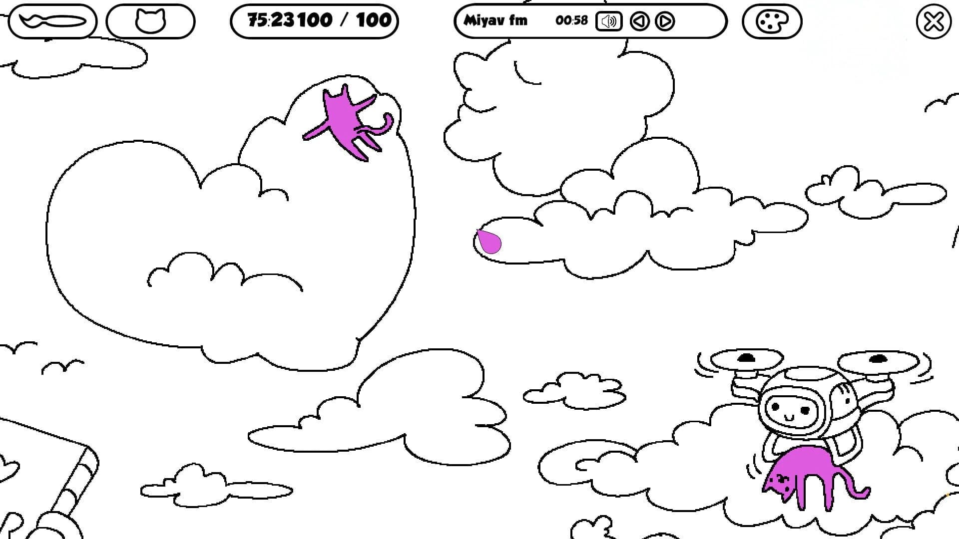 100 Cats Lost in Poland Find & Color screenshot 3