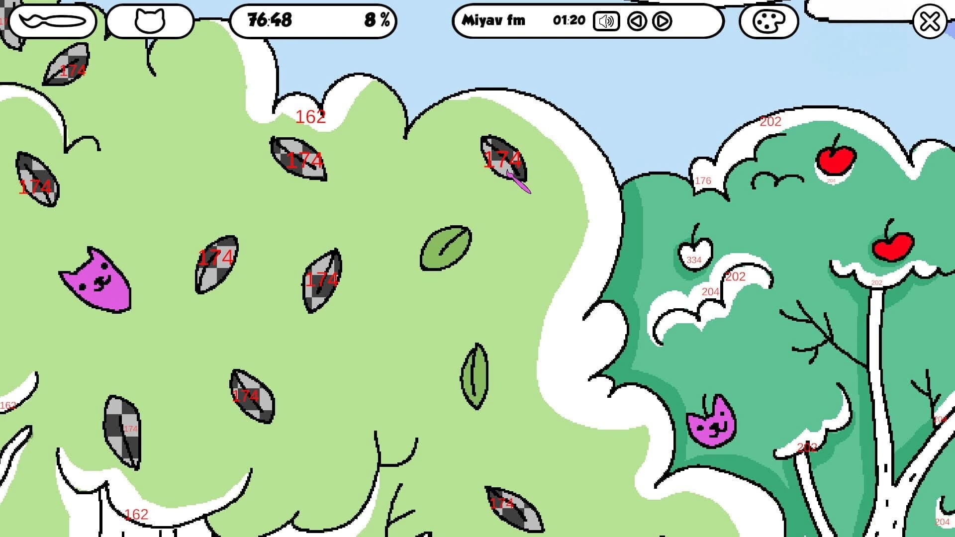 100 Cats Lost In World 2 Find & Color screenshot 4