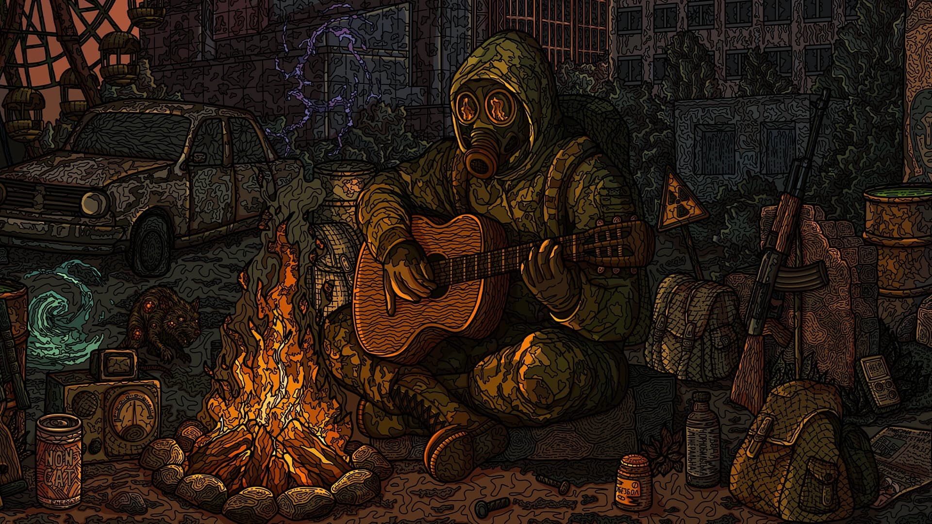 100 Chernobyl Cats screenshot 2
