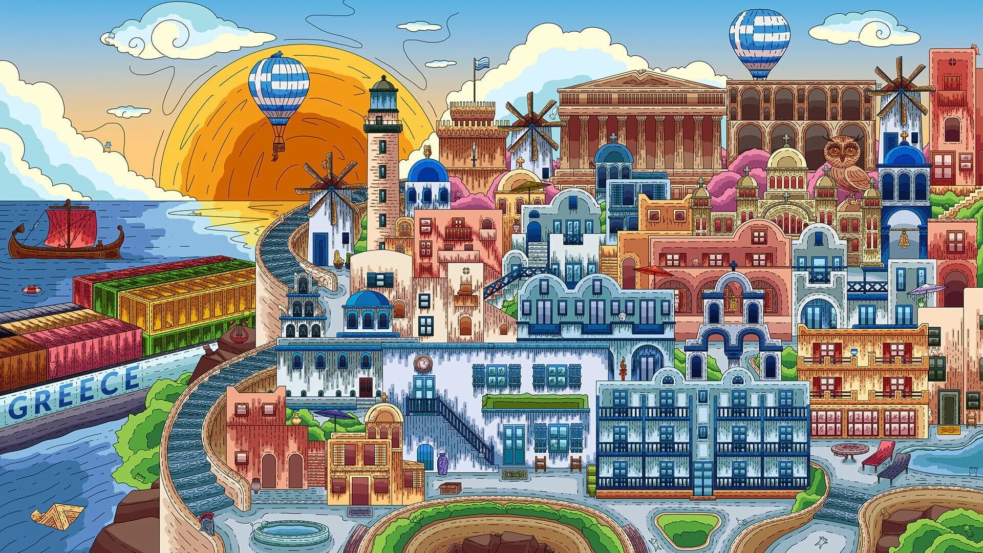 100 Greece Cats screenshot 2