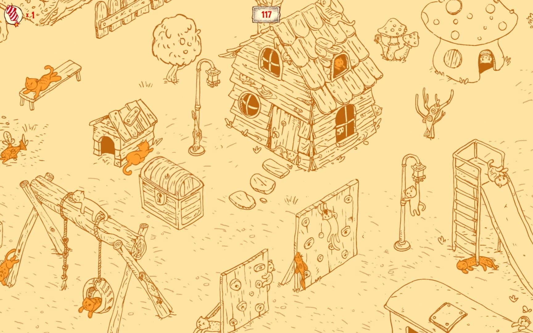 100 Hidden Cats: Playground screenshot 2