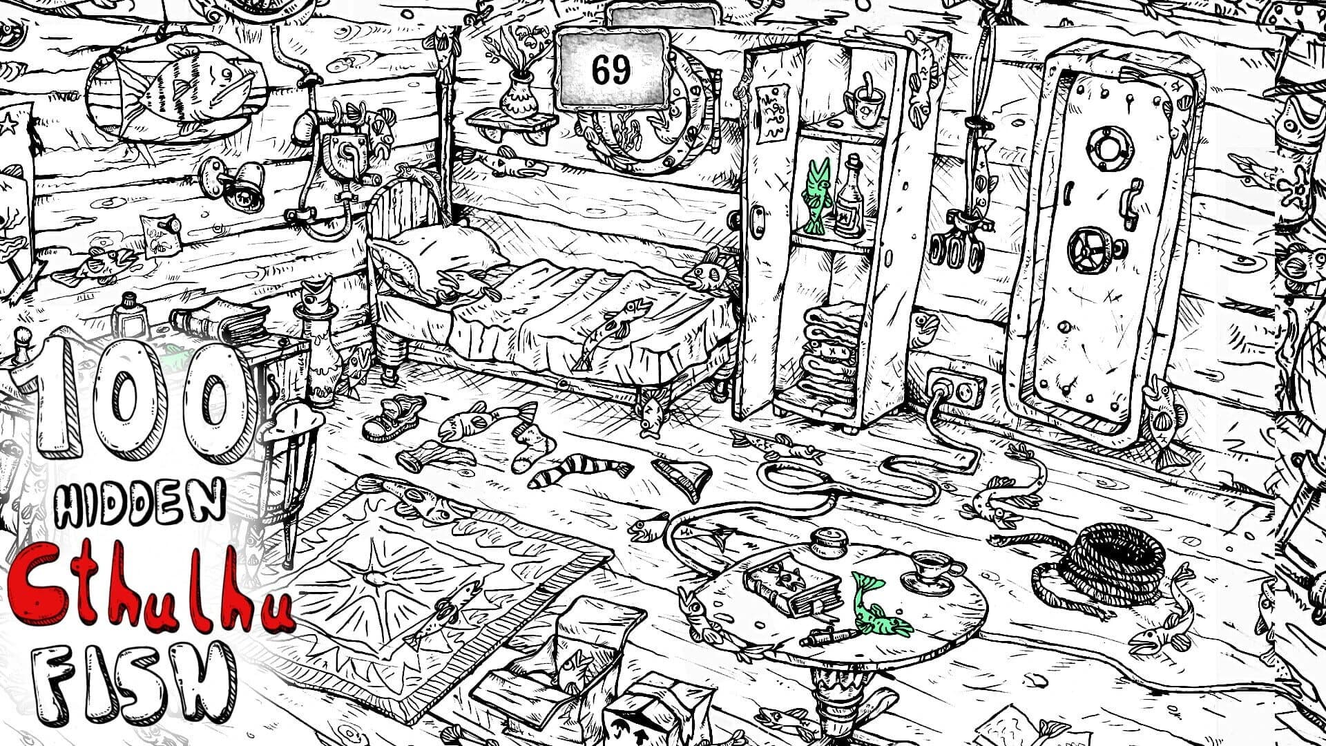 100 Hidden Cthulhu Fish screenshot 5