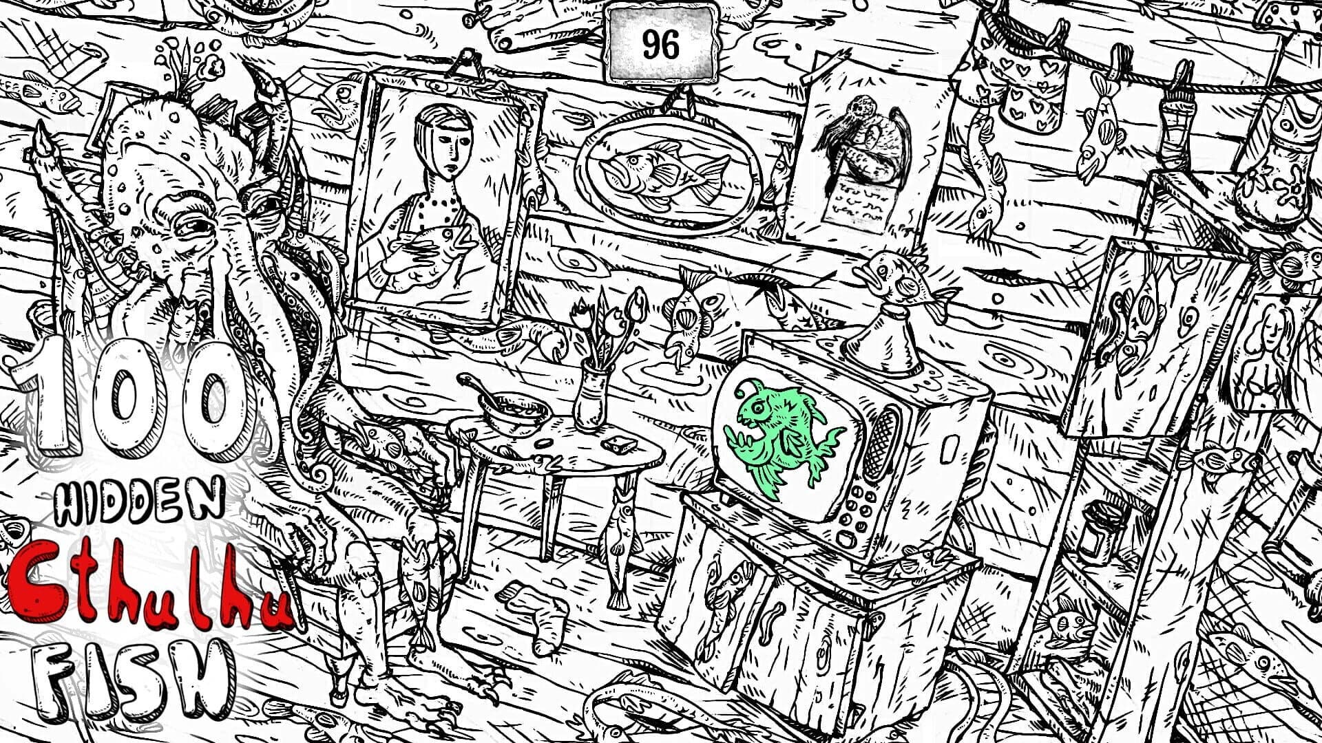 100 Hidden Cthulhu Fish screenshot 3