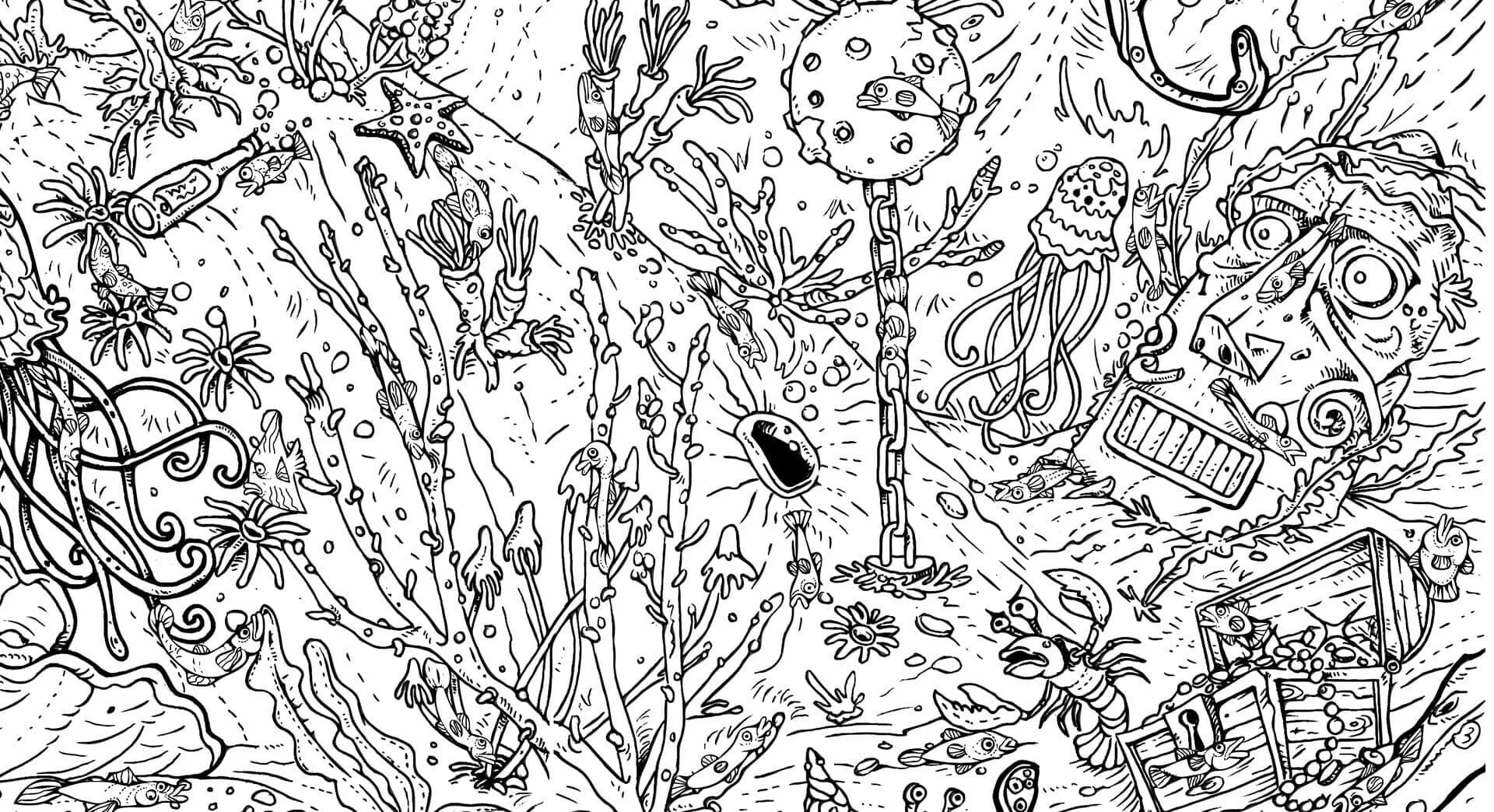 100 Hidden Cthulhu Fish 2 screenshot 3