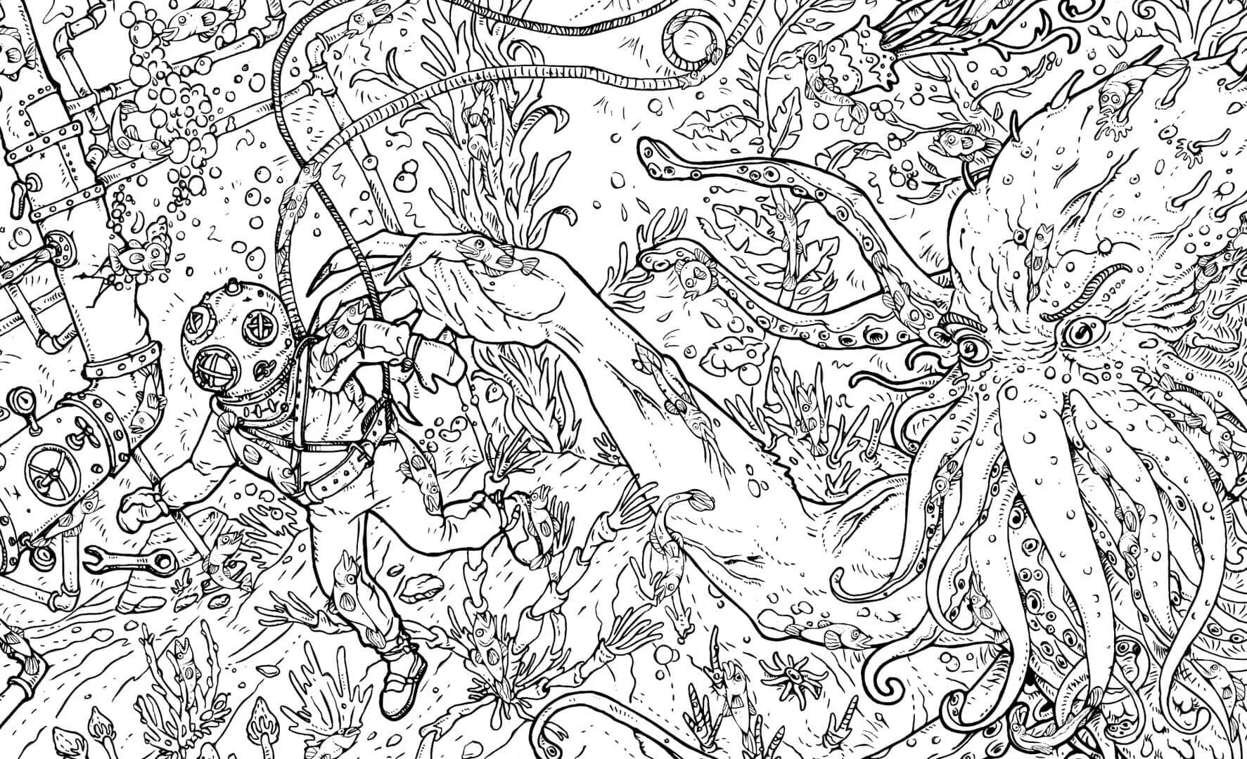 100 Hidden Cthulhu Fish 2 screenshot 1