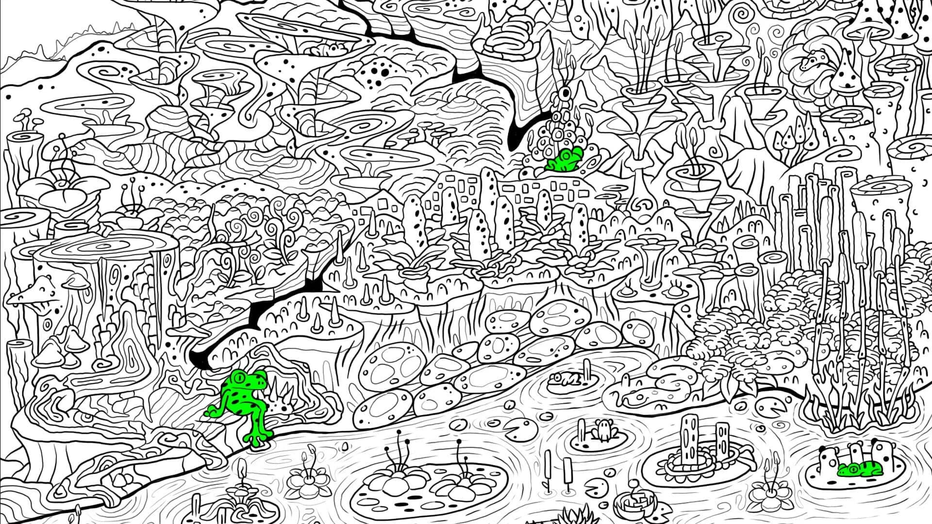 100 Hidden Frogs screenshot 5