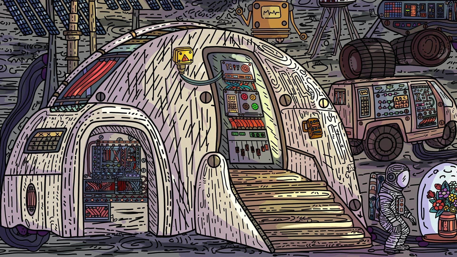 100 Moon Base Cats screenshot 2