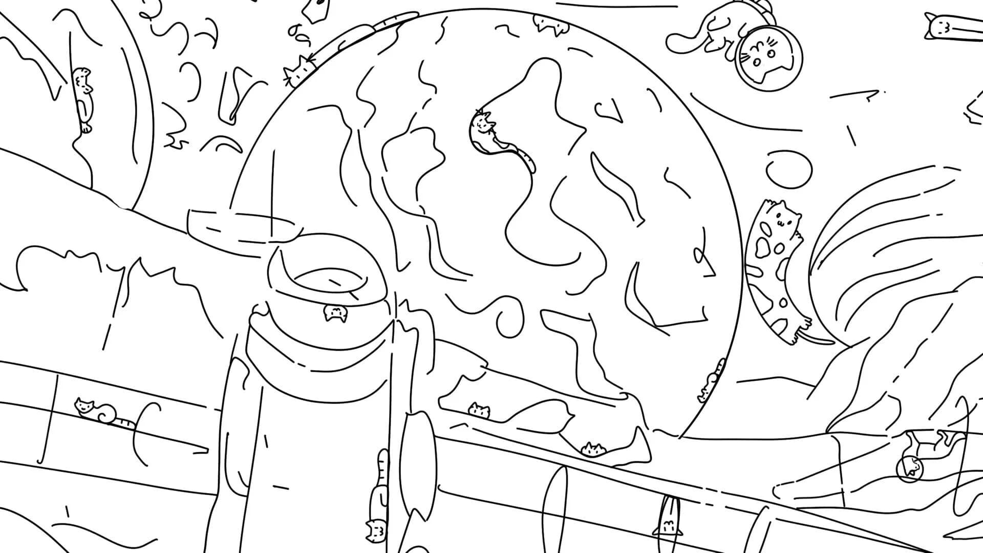 100 Space Cats screenshot 1