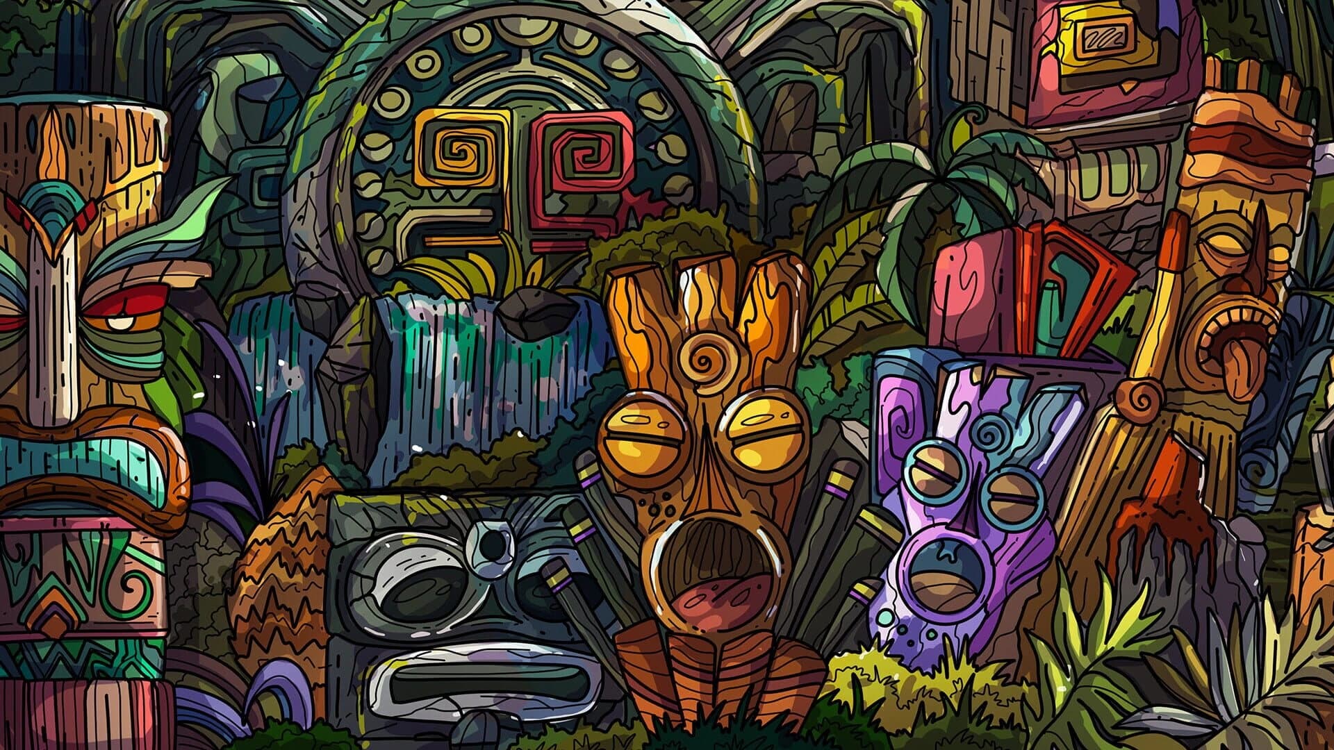 100 Tiki Cats screenshot 2
