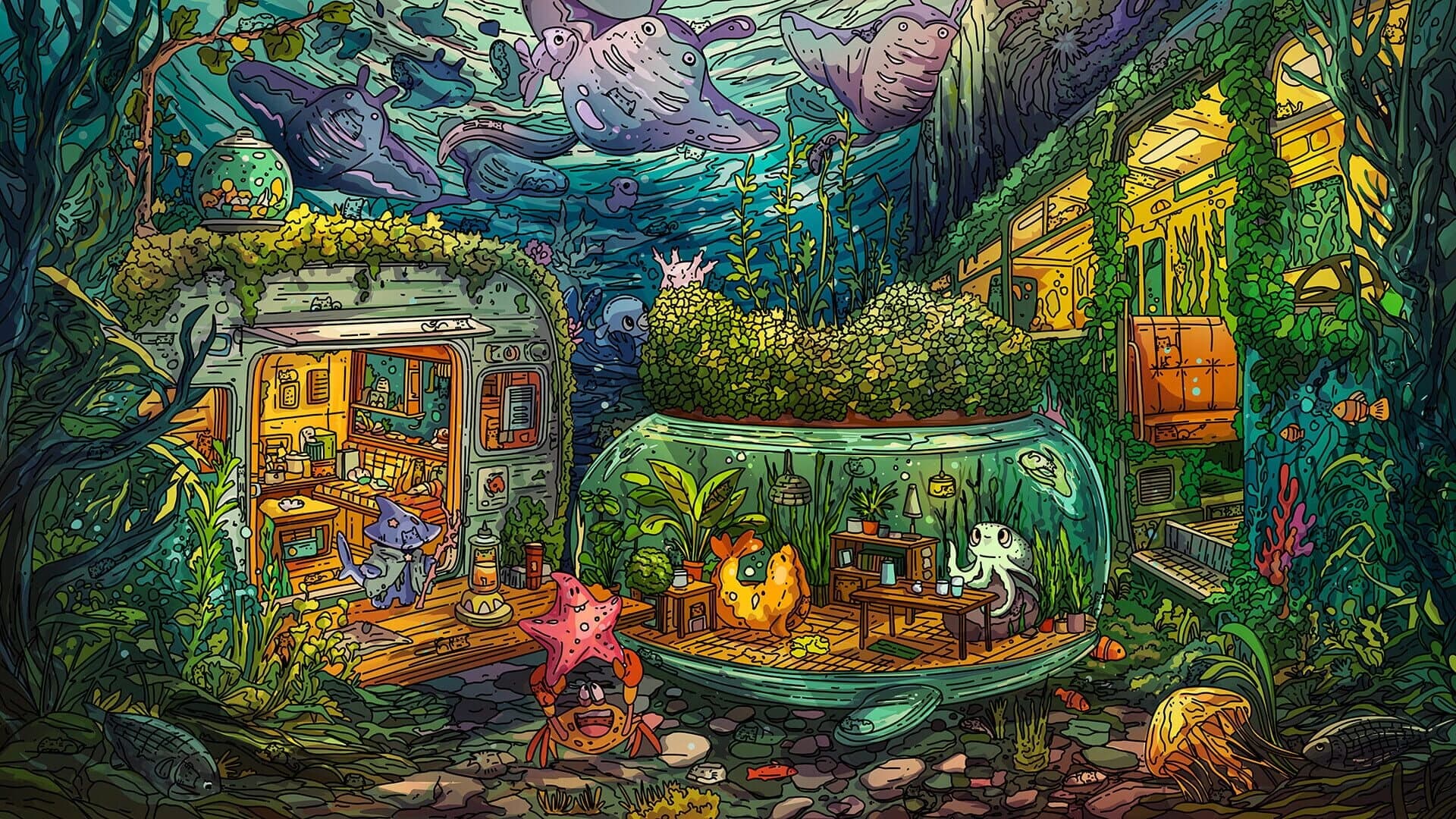 100 Undersea Cats screenshot 3