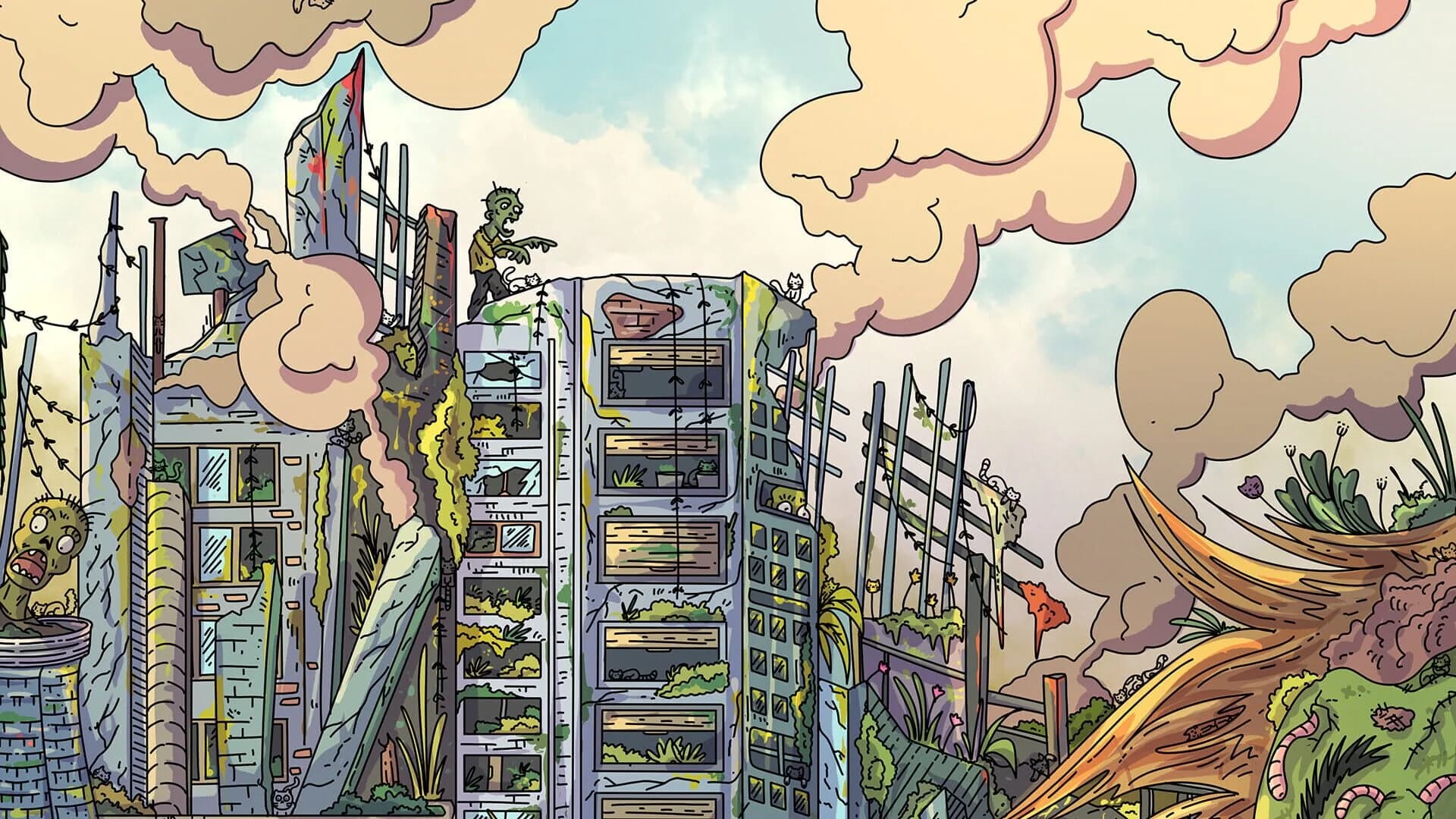 100 Zombie Cats screenshot 5