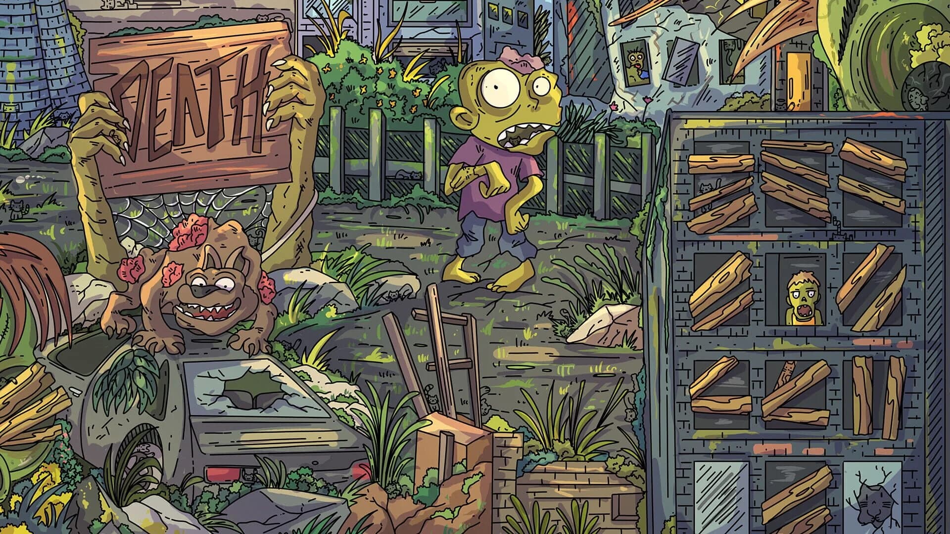 100 Zombie Cats screenshot 3