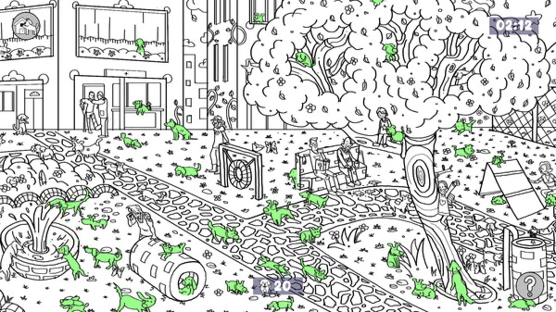 101 Cute Dogs: Find & Paint screenshot 2