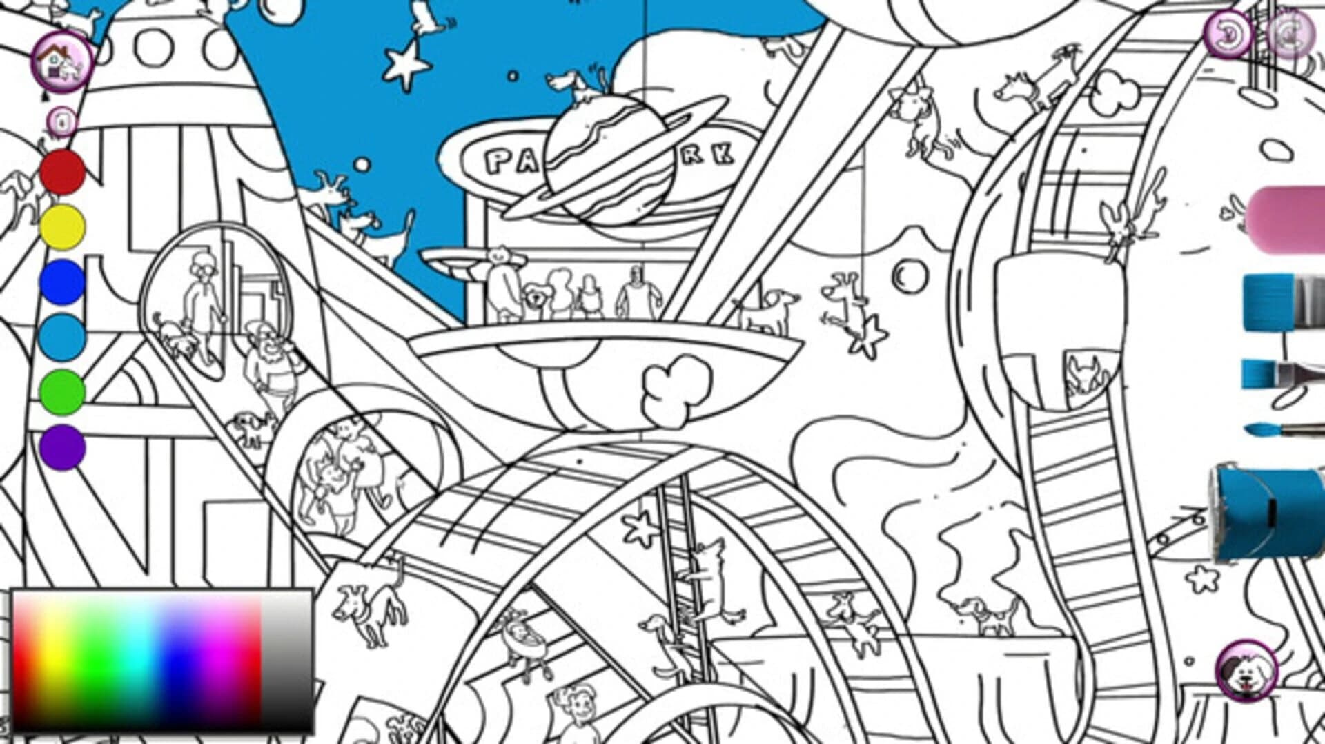 101 Cute Playland Dogs: Find & Paint screenshot 4