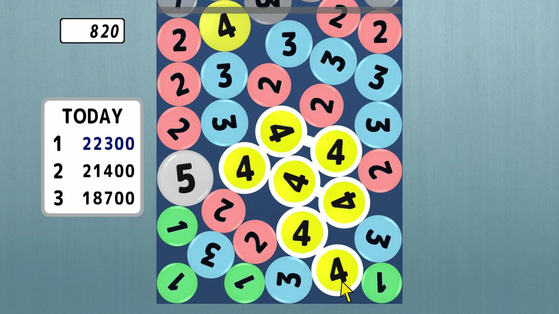 1234 Connect Puzzle screenshot 1