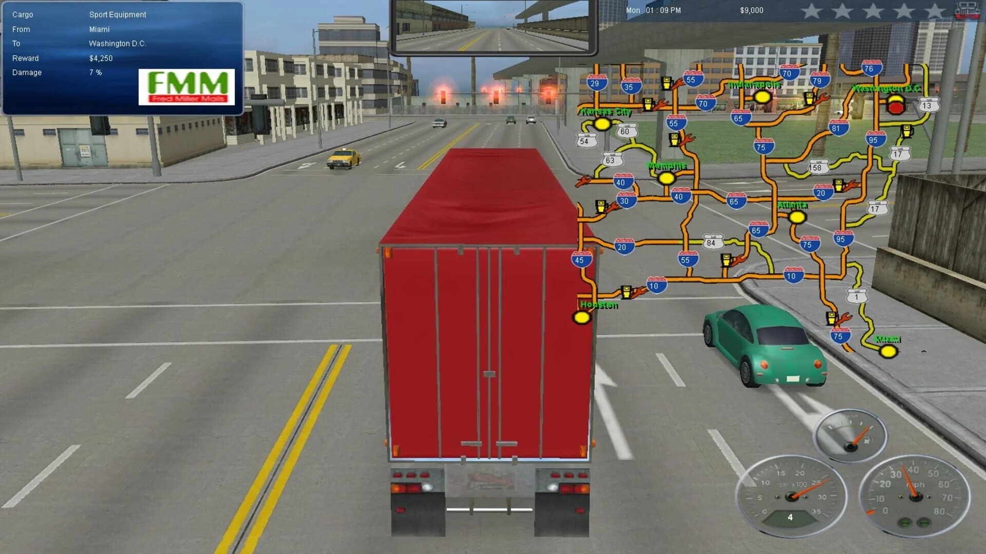 18 Wheels of Steel: Across America screenshot 1